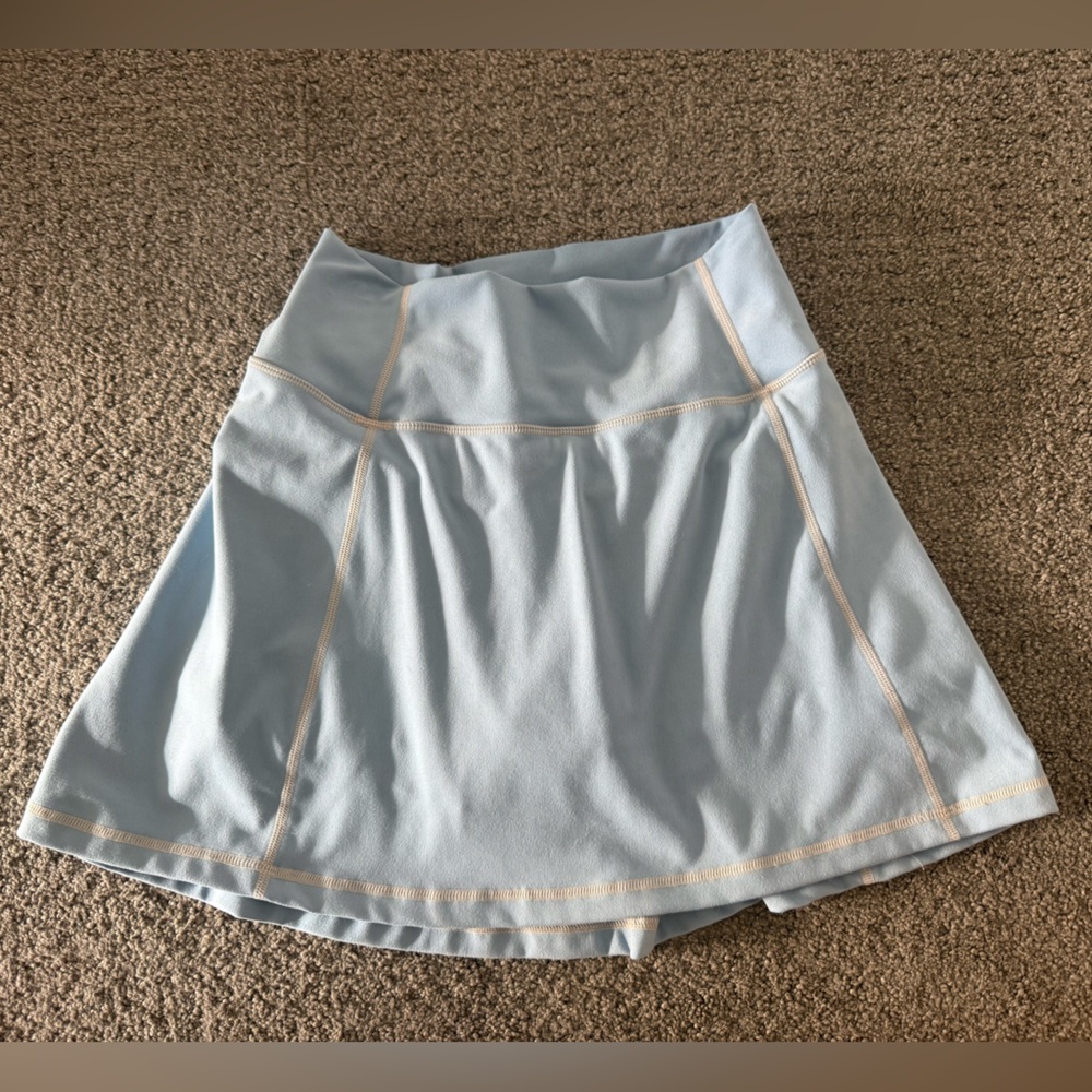 J. Crew Light Blue Skort